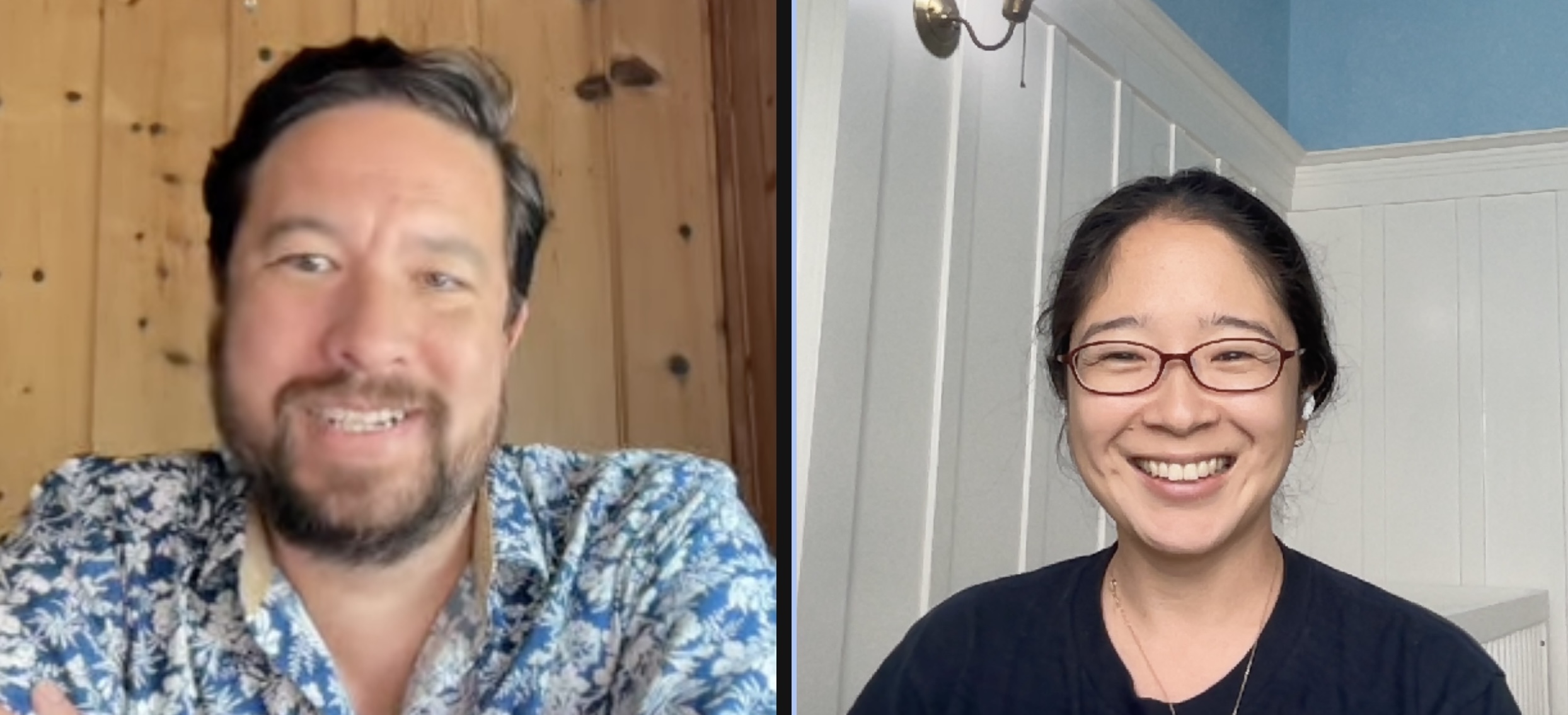 Jean and Buster meeting